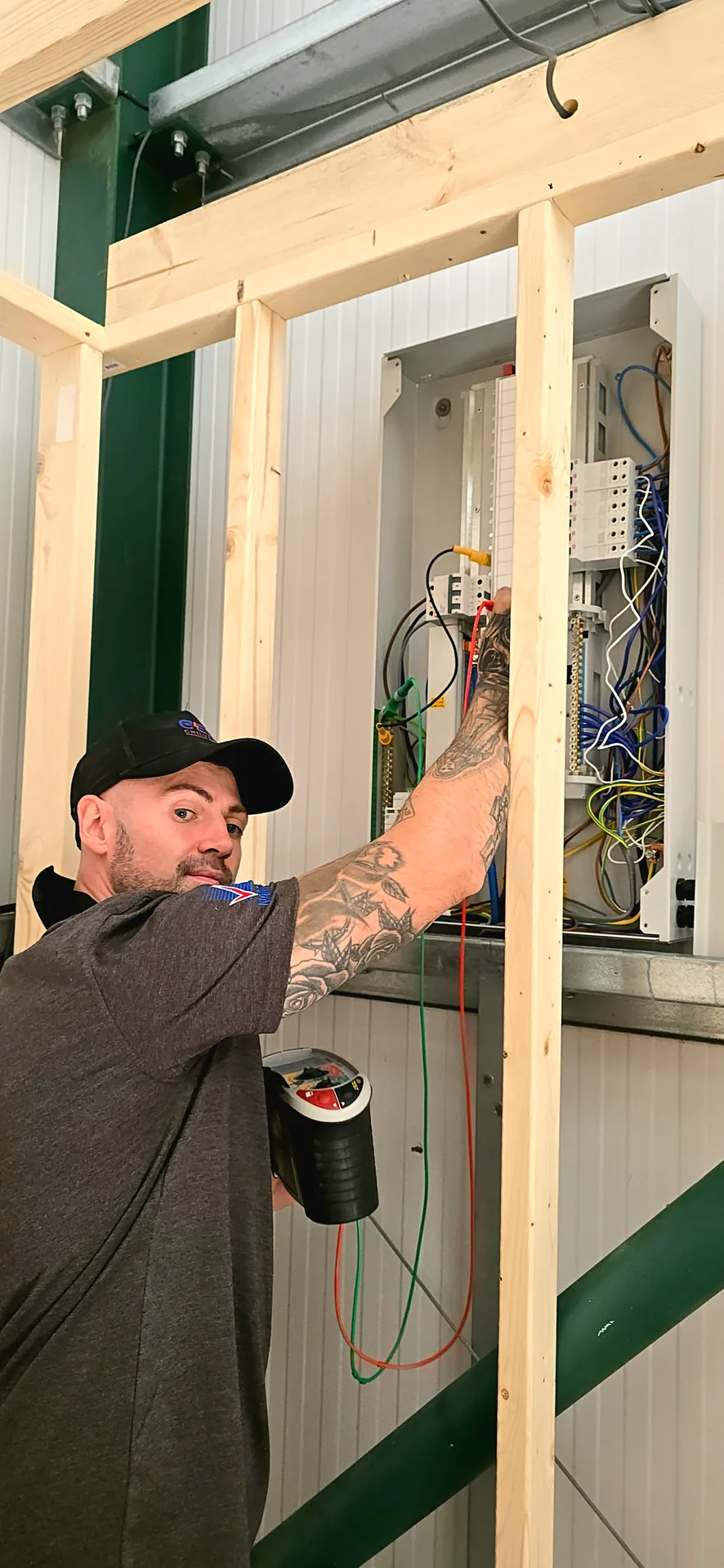 Commercial distribution board electrical testing by Chilvers Electrical