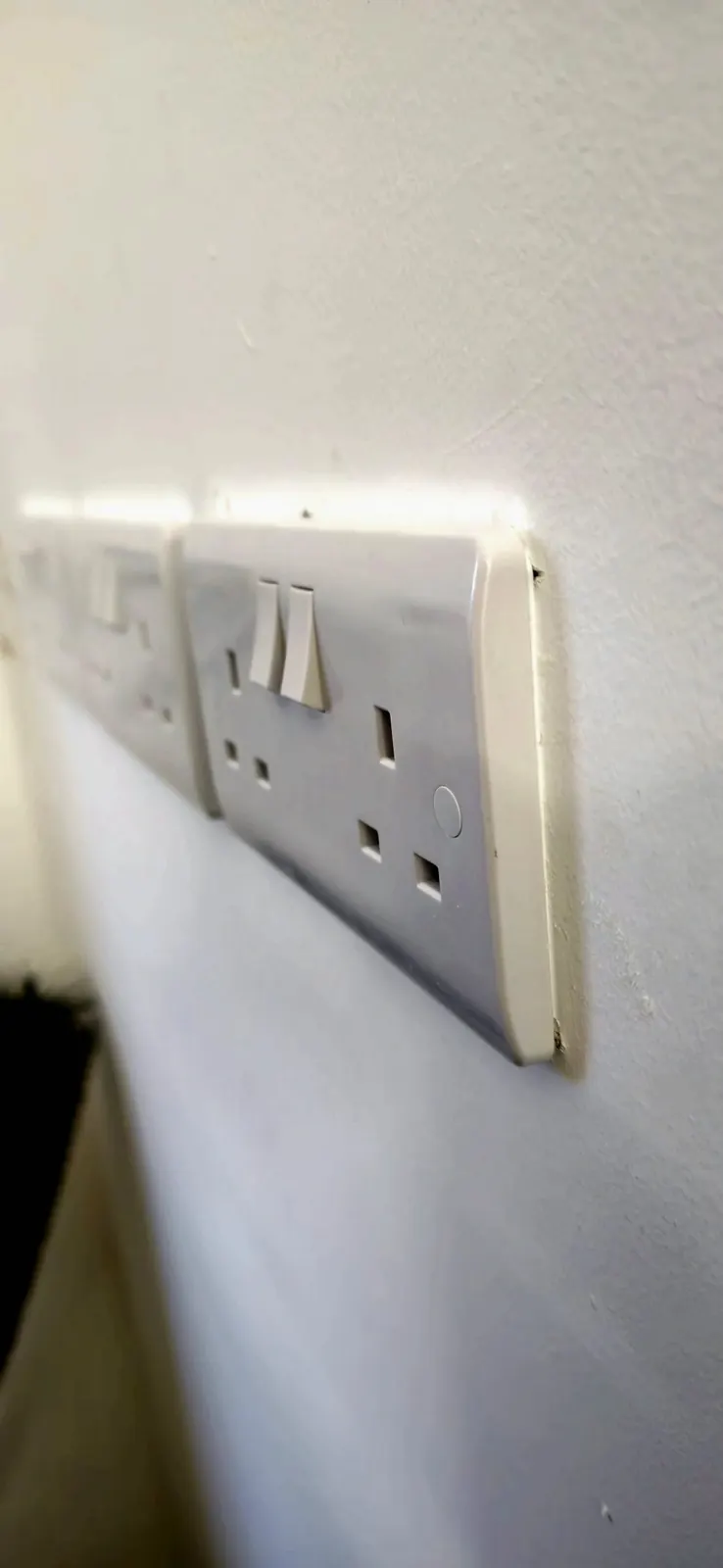 Double electrical socket installation in Milton Keynes
