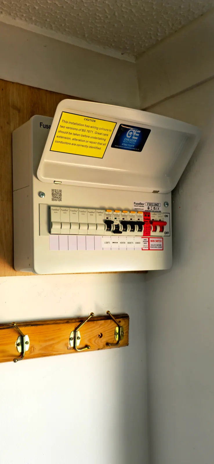 FuseBox RCBO consumer unit installation by Chilvers Electrical