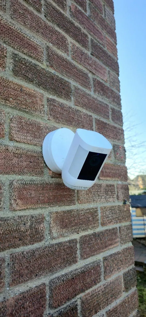 Ring security camera installation in Milton Keynes