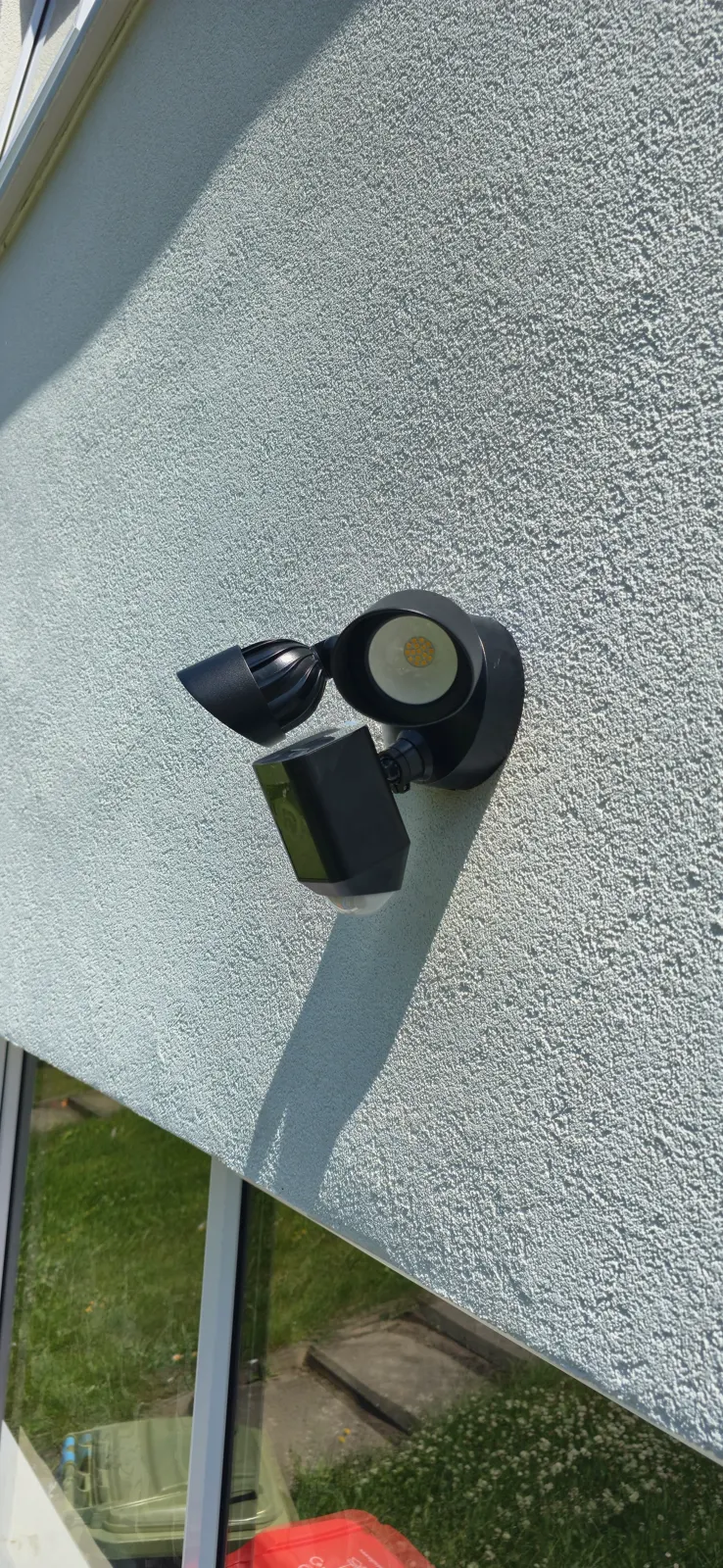 Twin LED PIR security light installation by Chilvers Electrical